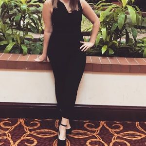 Black jumpsuit